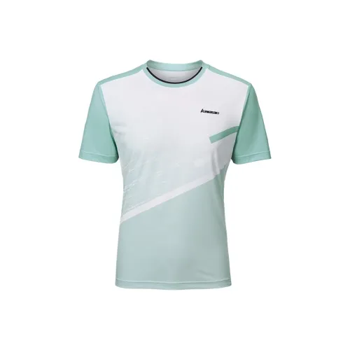 Kawasaki T Рубашка Мужская Серый Зеленый Синий