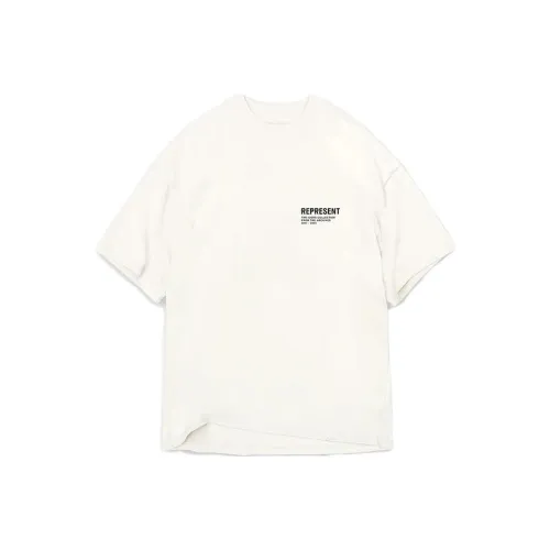 REPRESENT Белая Мужская T-Рубашка