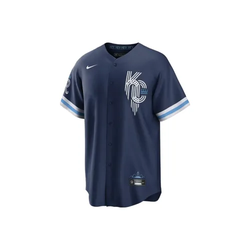 Nike Морской Синий Мужская Футболка