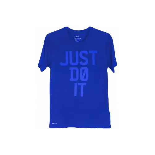 Nike Blue Men's T-Shirts Найк Синий Мужские Футболки