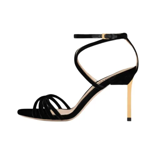 TF Ida One Ремешок Сандалии 8,5 см Женские Черные