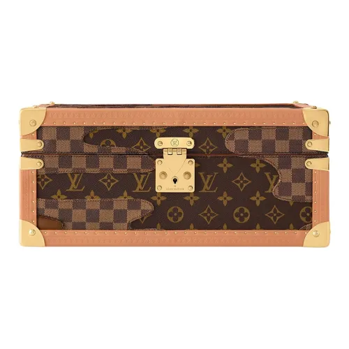 LOUIS VUITTON Коллаборация с Nigo серия Coffret Accessoires монограмма L холст с покрытием Andscape