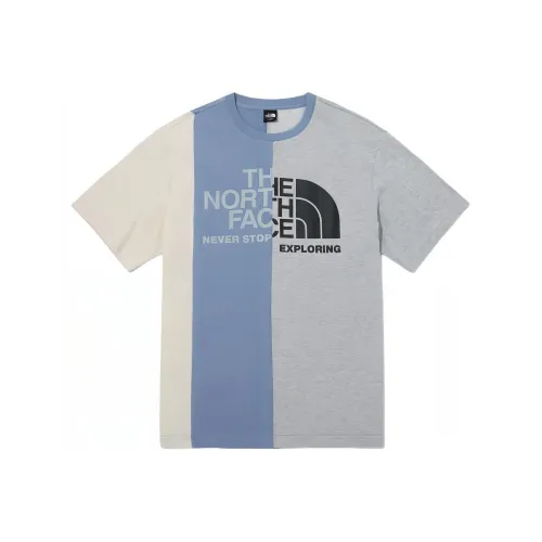 THE NORTH FACE T-Shirt Unisex Gray Blue