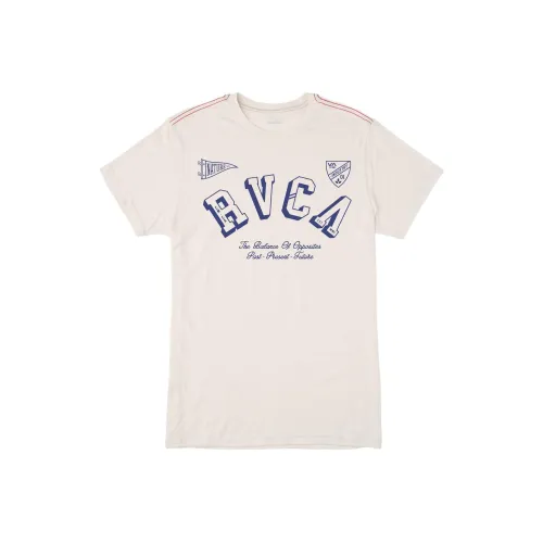 RVCA Винтажный Белый Мужская Футболка