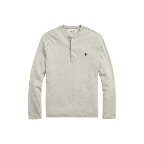 Polo Ralph Lauren SS24 T Рубашка Мужская Серого цвета