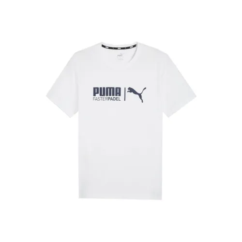 PUMA T-рубашка DE PADEL Teamliga Homme T-рубашка Мужская Белая