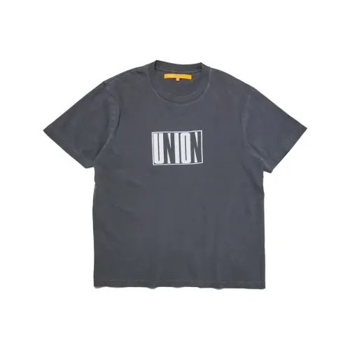 UNION T Рубашка Мужская Темно-Черная