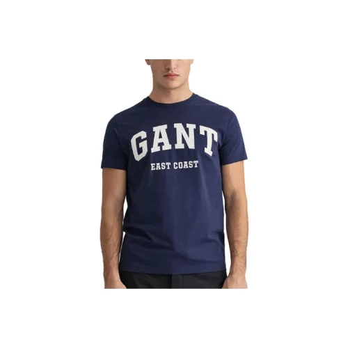 GANT Темно-синие мужские футболки T