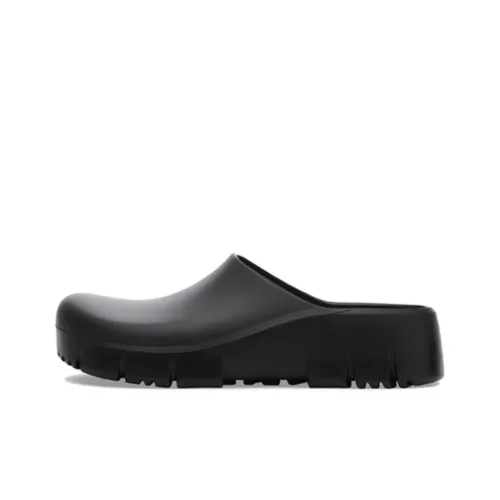 Birkenstock Домашние тапочки устойчивые унисекс черные стандартного размера свободного кроя