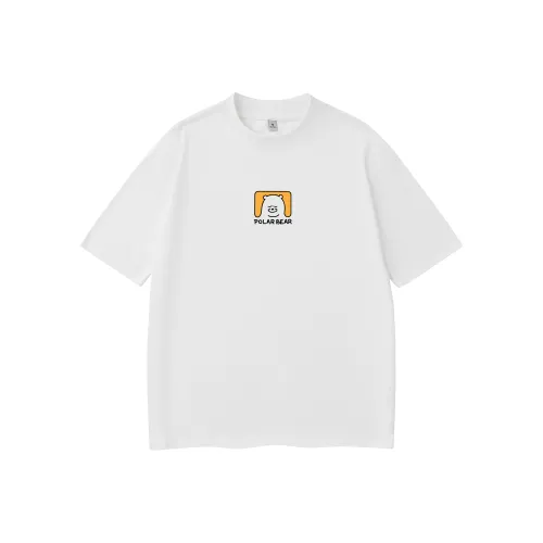 Белый медведь Унисекс Футболка