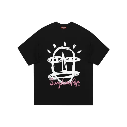 REXSHION Короткий рукав T-рубашки унисекс