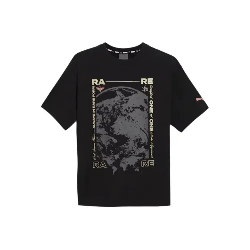 PUMA Melo Planet Черная Мужская T-Рубашка