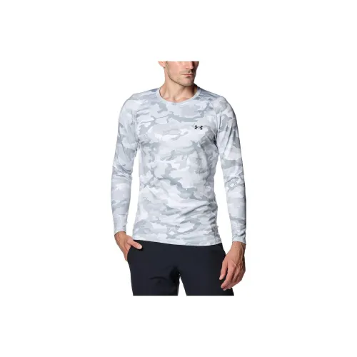 Under Armour T-Shirt Мужской Камуфляж Серый