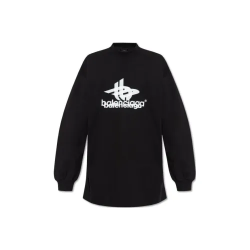 Balenciaga T-Shirt Мужская Регулярная Подкладка Черный