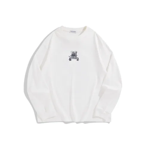 PEACEBIRD MEN Белый 1 Свободный крой Мужская T-рубашка