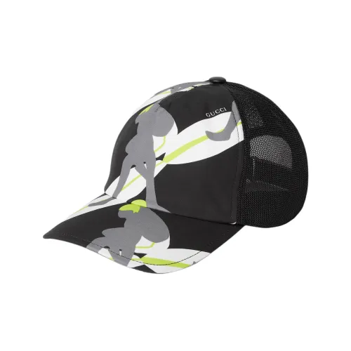 GUCCI Canvas Кепки Мужские Черные