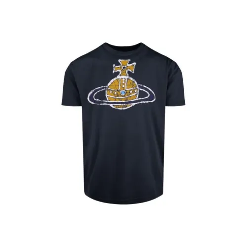 Vivienne Westwood T-Shirt Унисекс Морской Синий