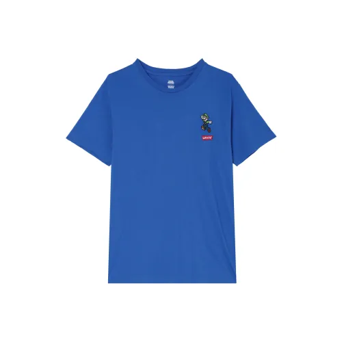 Levi's x Супер Марио T-рубашка мужская синяя