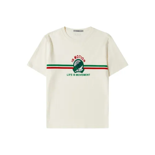 C'N'C Rhythm Party series T-Shirt Мужской Экрю