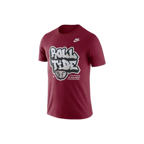 nike Alabama T Рубашка Мужская Темно-Красная