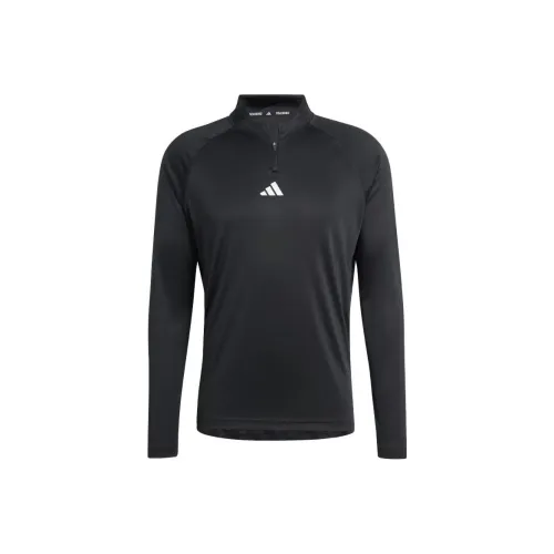 Adidas Спортивный Черный Мужской T-Рубашки