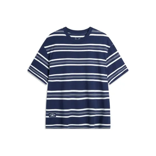 LINING Sports Life Collection Футболка Унисекс Темный Корабельный Синий