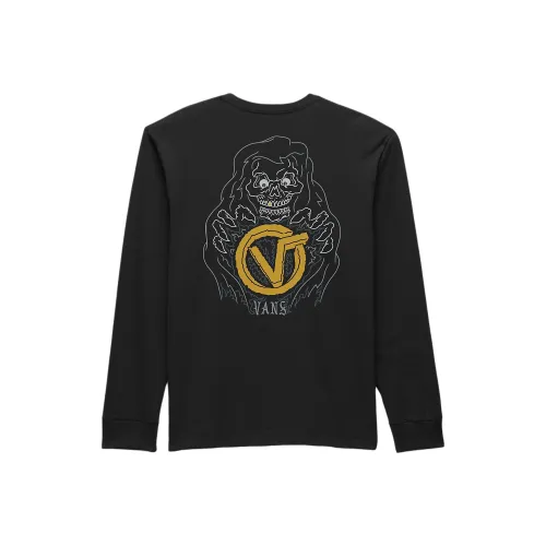 Vans Reapen Long Sleeve T-Shirt Рубашка T-Shirt Унисекс Черный