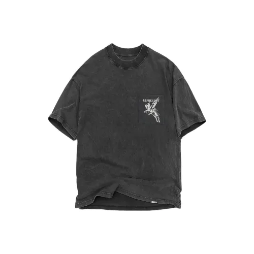 REPRESENT Винтажный серый Мужская футболка