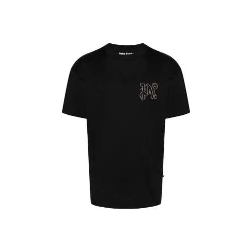 PALM ANGELS T-Shirt Мужской Черный