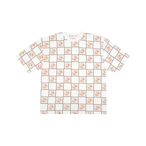 YARDSALE SS24 Bellagio Pique T Рубашка T Рубашка Унисекс Белый