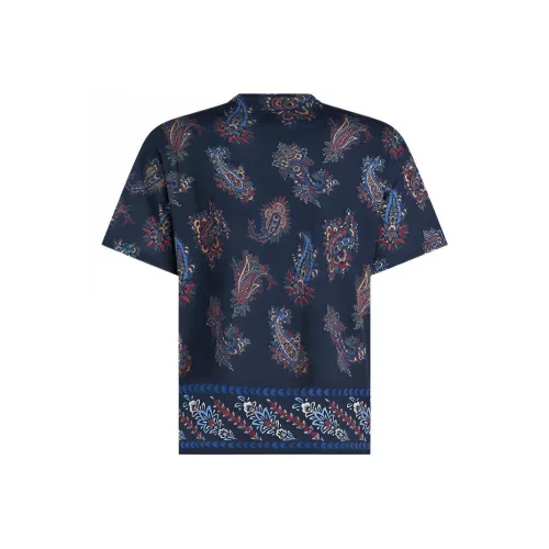 ETRO Мужские синие T-рубашки
