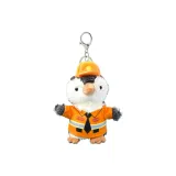 Милый пингвин с апельсиновой рубашкой, подвеска