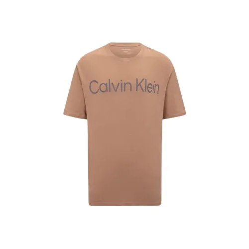 CK Calvin Klein T-Shirt Мужской Бобр Коричневый