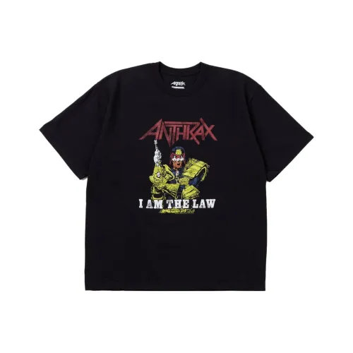 NEIGHBORHOOD x ANTHRAX FW23 T-Shirt Унисекс Черный