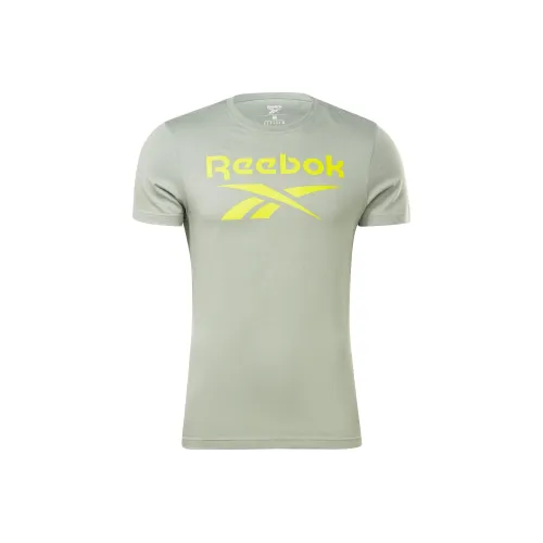 Reebok Harmonious Зеленый Мужской T-Рубашка