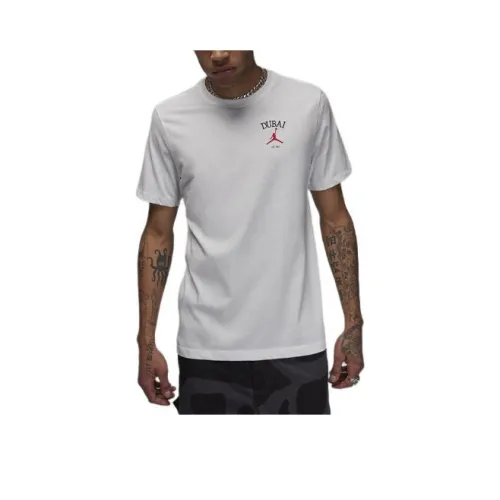 Джордан Dubai T Рубашка Мужская Белая