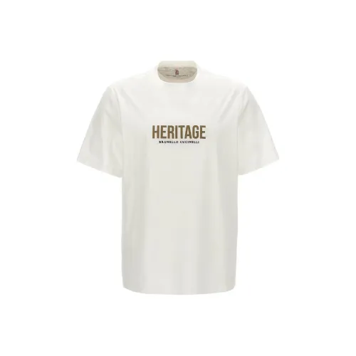 BRUNELLO CUCINELLI Рубашка Мужская Белая