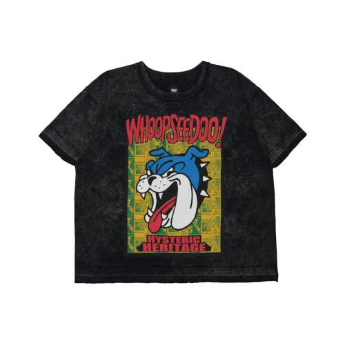 HYSTERIC GLAMOUR совместная черная мужская рубашка T