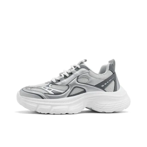 K Bird Дышащий Увеличивающий высоту Легкий Низкий Топ Кроссовки с Толстой Подошвой Мужские