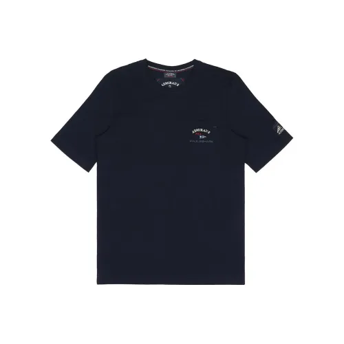 Paul Shark Yachting T-Shirt Мужской Темно-синий