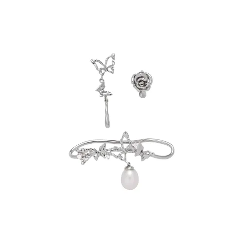 May10th Сплав Нижняя заколка Серьги On Женские