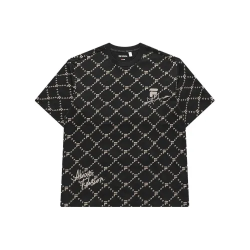 FILA FUSION FOB T Рубашка Унисекс Глубокий Черный