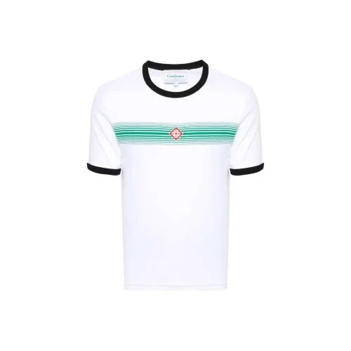 CASABLANCA SS24 T Рубашка Мужская Белая