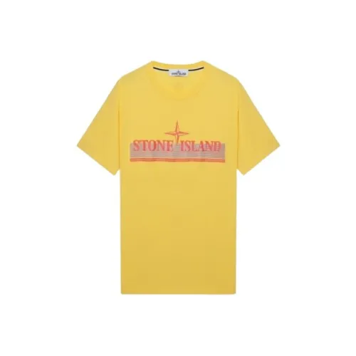 STONE ISLAND Рубашка Мужская Желтая