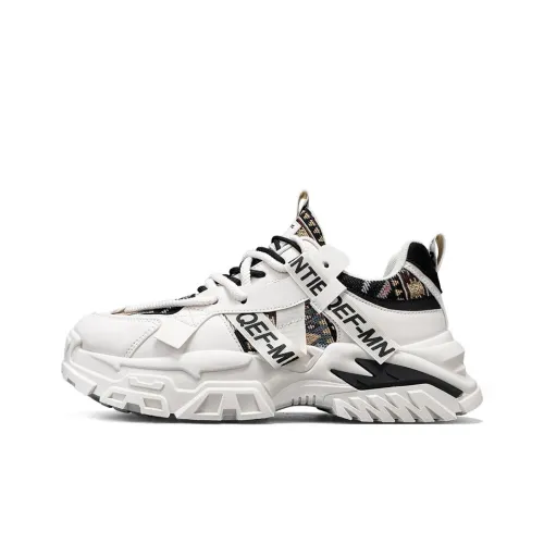 JANECO Низкий топ толстая подошва кроссовки мужские