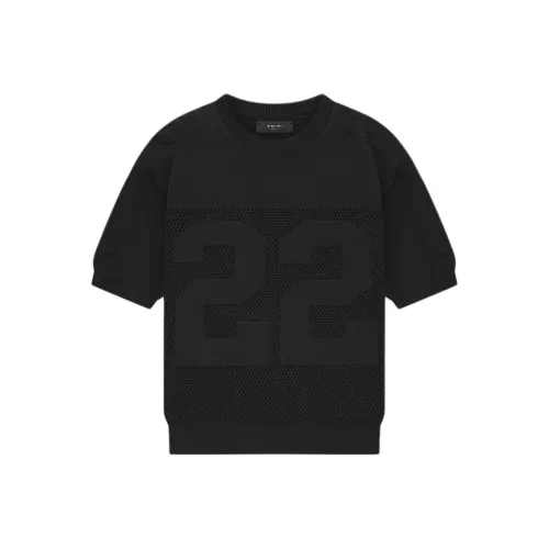 AMIRI Мужские черные футболки