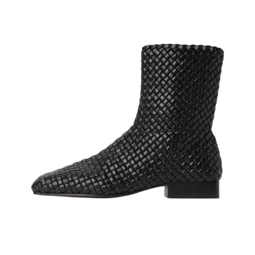Bottega Veneta Jim Booties Мужской Черный