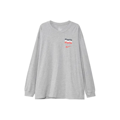 Nike Тонированный Темно-Серый Мужской T-Рубашки