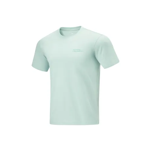 Т-рубашка с подкладкой мужская светло-голубая зеленая