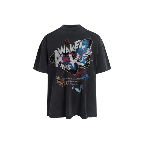 AWAKEN THE ROSE T-Shirt Унисекс Черный